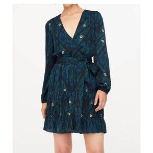 Marie Oliver Mila Dress In Midnight Trellis Size S Small